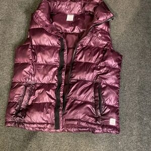 Victoria's Secret Purple Puffer Vest